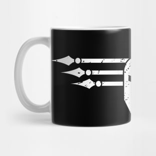 Spartan helmet with spears Mug